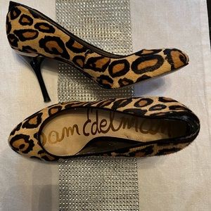 Sam Edelman leopard pumps size 8